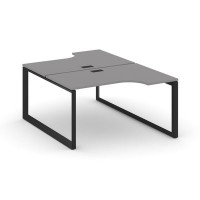 Стайл Проджект Некст SN-59O.DRPA-011 (Серый пепел/Черный металл) Рабочая станция эргономичная