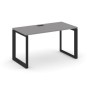 Стайл Проджект Некст SN-59O.SP-012 (Серый пепел/Черный металл) Стол письменный