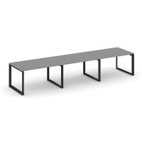 Стайл Проджект Некст SN-59O.SPRG-021.3 (Серый пепел/Черный металл) Стол переговорный