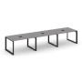 Стайл Проджект Некст SN-59O.SPRG-024 (Серый пепел/Черный металл) Стол переговорный