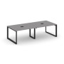 Стайл Проджект Некст SN-59O.SPRG-043 (Серый пепел/Черный металл) Стол переговорный