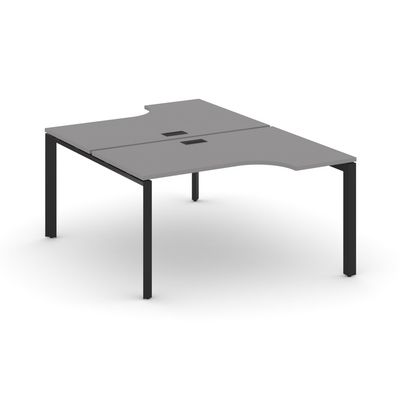 Стайл Проджект Некст SN-59P.DRPA-022 (Серый пепел/Черный металл) Рабочая станция эргономичная