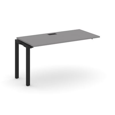 Стайл Проджект Некст SN-59P.ONRS-001 (Серый пепел/Черный металл) Проходной наборный элемент