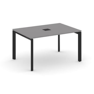 Стайл Проджект Некст SN-59P.SPRG-003 (Серый пепел/Черный металл) Стол переговорный