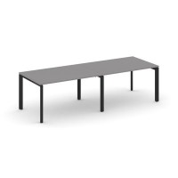 Стайл Проджект Некст SN-59P.SPRG-012.3 (Серый пепел/Черный металл) Стол переговорный