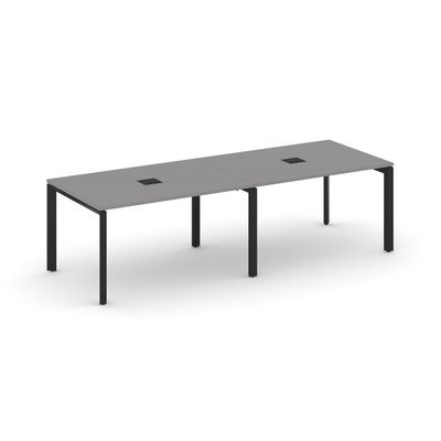 Стайл Проджект Некст SN-59P.SPRG-013 (Серый пепел/Черный металл) Стол переговорный