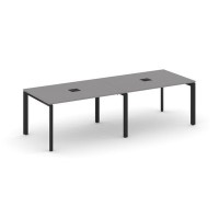 Стайл Проджект Некст SN-59P.SPRG-014 (Серый пепел/Черный металл) Стол переговорный