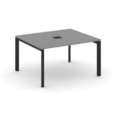 Стайл Проджект Некст SN-59P.SPRG-034 (Серый пепел/Черный металл) Стол переговорный