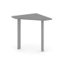 Стайл Проджект Некст SN-59.USP-001 (Серый пепел/Серый металл) Угловой элемент стола