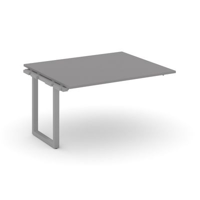 Стайл Проджект Некст SN-59O.NSPRG-033.3 (Серый пепел/Серый металл) Проходной наборный элемент переговорного стола