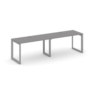 Стайл Проджект Некст SN-59O.ORS-003 (Серый пепел/Серый металл) Рабочая станция односторонняя