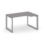 Стайл Проджект Некст SN-59O.SPA-002(R) (Серый пепел/Серый металл) Стол рабочий эргономичный, правый