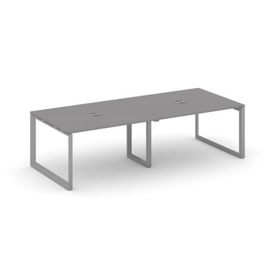 Стайл Проджект Некст SN-59O.SPRG-044 (Серый пепел/Серый металл) Стол переговорный