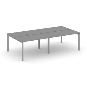 SN-59P.DRS-032 (Серый пепел/Серый металл) Рабочая станция двухсторонняя