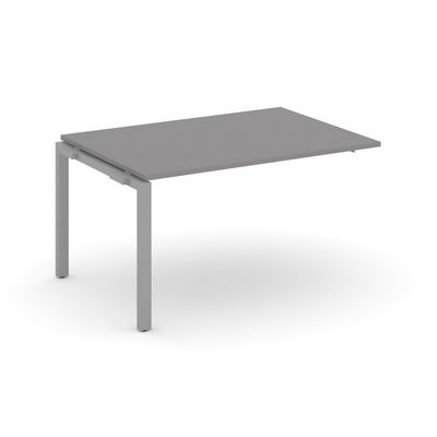 Стайл Проджект Некст SN-59P.NSPRG-003.3 (Серый пепел/Серый металл) Проходной наборный элемент переговорного стола