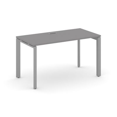 Стайл Проджект Некст SN-59P.SP-002 (Серый пепел/Серый металл) Стол письменный