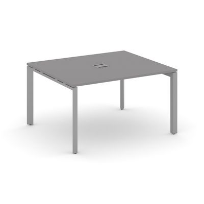 Стайл Проджект Некст SN-59P.SPRG-033 (Серый пепел/Серый металл) Стол переговорный