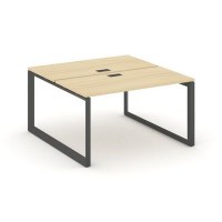 Style Project Next SN-59O.DRS-021 (Акация лорка/Антрацит металл) Рабочая станция двухсторонняя