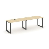 Style Project Next SN-59O.ORS-001 (Акация лорка/Антрацит металл) Рабочая станция односторонняя