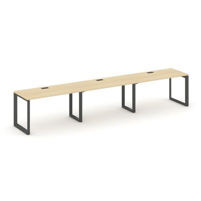 Style Project Next SN-59O.ORS-041 (Акация лорка/Антрацит металл) Рабочая станция односторонняя