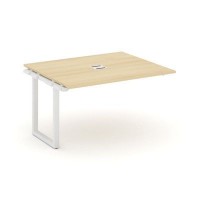 Style Project Next SN-59O.NSPRG-034 (Акация лорка/Белый металл) Проходной наборный элемент переговорного стола