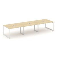 Style Project Next SN-59O.SPRG-052 (Акация лорка/Белый металл) Стол переговорный