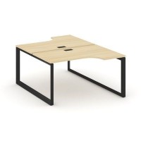 Style Project Next SN-59O.DRPA-011 (Акация лорка/Черный металл) Рабочая станция эргономичная