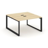 Style Project Next SN-59O.DRS-001 (Акация лорка/Черный металл) Рабочая станция двухсторонняя