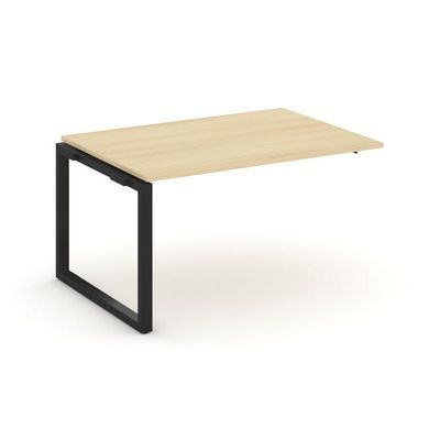 Style Project Next SN-59O.NSPRG-001.3 (Акация лорка/Черный металл) Проходной наборный элемент переговорного стола