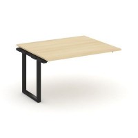 Style Project Next SN-59O.NSPRG-034.3 (Акация лорка/Черный металл) Проходной наборный элемент переговорного стола