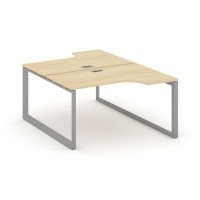 Style Project Next SN-59O.DRPA-011 (Акация лорка/Серый металл) Рабочая станция эргономичная