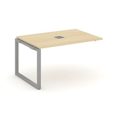 Style Project Next SN-59O.NSPRG-003 (Акация лорка/Серый металл) Проходной наборный элемент переговорного стола