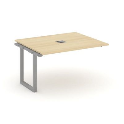 Style Project Next SN-59O.NSPRG-034 (Акация лорка/Серый металл) Проходной наборный элемент переговорного стола