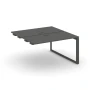 SN-59O.DPRS-011 (Антрацит/Антрацит металл) Стол приставка к опорным элементам