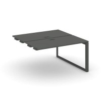 Style Project Next SN-59O.DPRS-013 (Антрацит/Антрацит металл) Стол приставка к опорным элементам