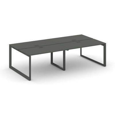 Style Project Next SN-59O.DRS-033 (Антрацит/Антрацит металл) Рабочая станция двухсторонняя