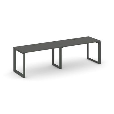 Style Project Next SN-59O.ORS-014 (Антрацит/Антрацит металл) Рабочая станция односторонняя