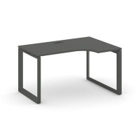 Style Project Next SN-59O.SPA-012(R) (Антрацит/Антрацит металл) Стол рабочий эргономичный, правый