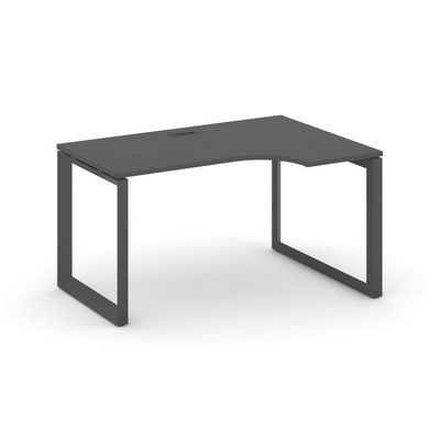 Style Project Next SN-59O.SPA-021(R) (Антрацит/Антрацит металл) Стол рабочий эргономичный, правый