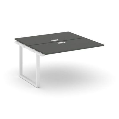 Style Project Next SN-59O.DNRS-003 (Антрацит/Белый металл) Проходной наборный элемент