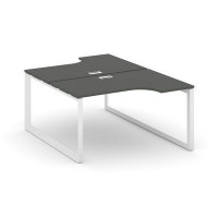 Style Project Next SN-59O.DRPA-012 (Антрацит/Белый металл) Рабочая станция эргономичная