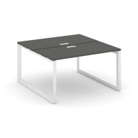 Style Project Next SN-59O.DRS-001 (Антрацит/Белый металл) Рабочая станция двухсторонняя