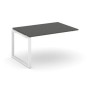 Style Project Next SN-59O.NSPRG-003.3 (Антрацит/Белый металл) Проходной наборный элемент переговорного стола