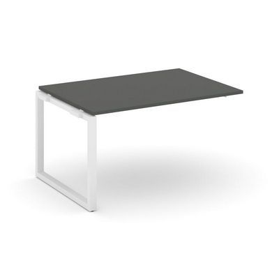 Style Project Next SN-59O.NSPRG-004.3 (Антрацит/Белый металл) Проходной наборный элемент переговорного стола