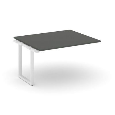 Style Project Next SN-59O.NSPRG-032.3 (Антрацит/Белый металл) Проходной наборный элемент переговорного стола