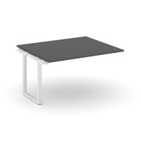 Style Project Next SN-59O.NSPRG-033.3 (Антрацит/Белый металл) Проходной наборный элемент переговорного стола