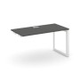 Style Project Next SN-59O.OPRS-024 (Антрацит/Белый металл) Стол приставка к опорным элементам