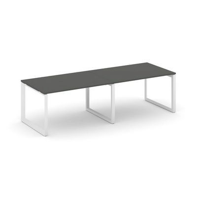 Style Project Next SN-59O.SPRG-011.3 (Антрацит/Белый металл) Стол переговорный