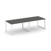 Style Project Next SN-59O.SPRG-013.3 (Антрацит/Белый металл) Стол переговорный