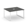 Style Project Next SN-59O.SPRG-032 (Антрацит/Белый металл) Стол переговорный